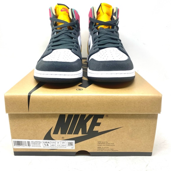 Air Jordan 1 Zoom Air CMFT Anthracite CT0978-016 Size 14. - Picture 9 of 9